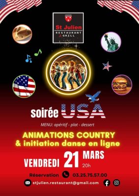 Soirée USA animée par les DAKOTA KIDS - 0