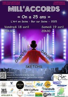 Spectacle de Mill&rsquo;Accords « On a 25 ans » - 0