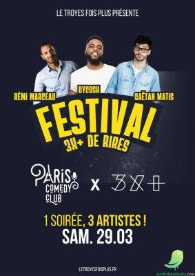 Festival 3X+ de rires by Le Paris Comedy Club - 0