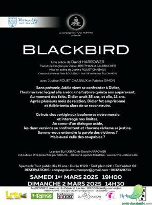 Théâtre: Blackbird - 1