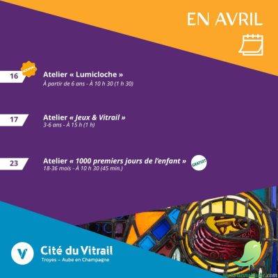Mars et avril à la Cité du Vitrail - 4