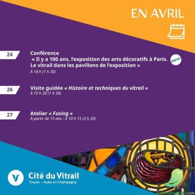 Mars et avril à la Cité du Vitrail - 5
