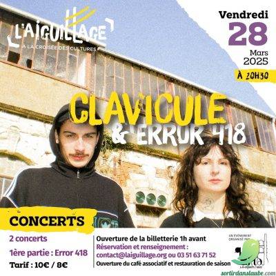 Concert Clavicile / Error 418 - 0