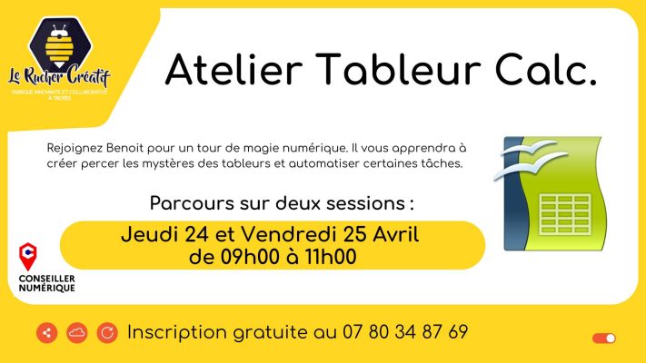 Atelier Tableur (Calc) - 0