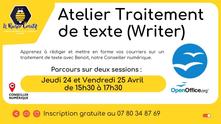 Atelier Traitement de texte (Writer) - 0
