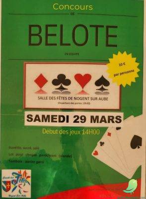 Concours de belote en équipe - 0
