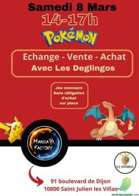 Bourse d&rsquo;échange Pokemon - 0