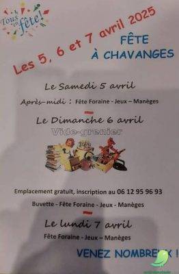 Vide grenier: Chavanges - 0