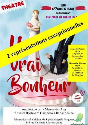 Théâtre: un vrai bonheur - 0