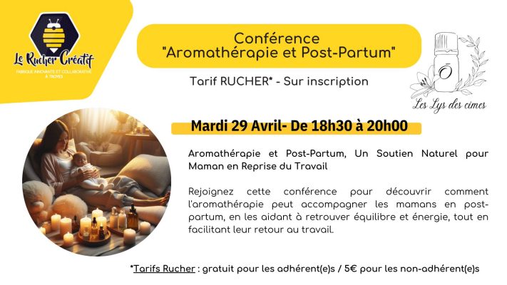 Conférence Aromathérapie et Post-Partum - 0