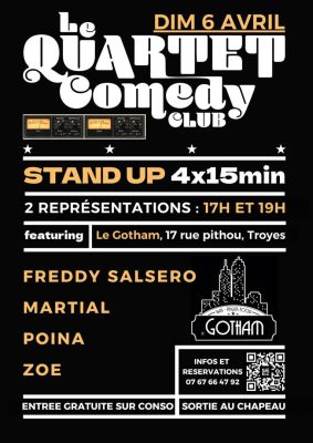Quartet Comedy Club au Gotham - 0