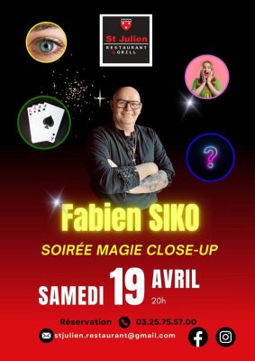 Fabien SIKO – SOIRÉE MAGIE CLOSE-UP - 0