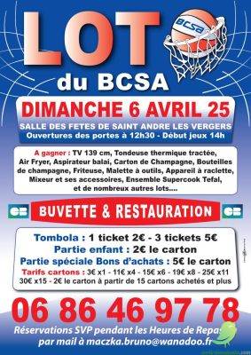 Loto: Saint André - 0