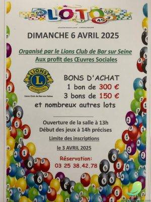 Loto: Bar sur Seine - 0