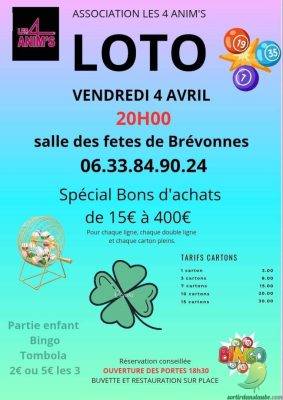 Loto: Brévonnes - 0