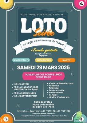 Loto: Chessy les Près - 0