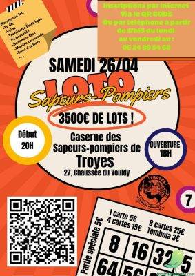 COMPLET! Loto des sapeurs pompiers - 0