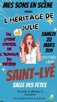 Spectacle: l&rsquo;héritage de Julie - 0