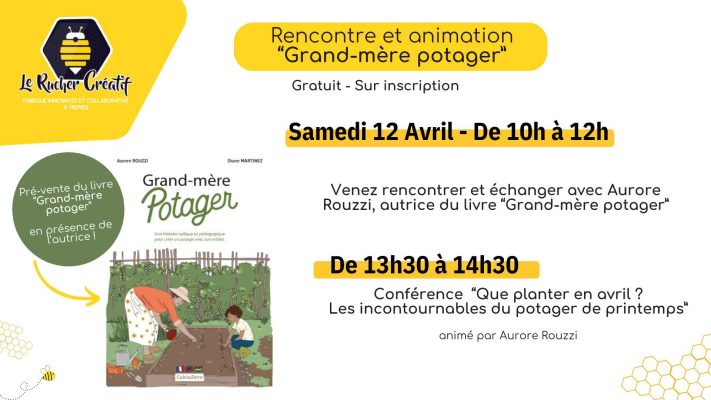 Rencontre et animation « Grand-mère potager » - 0