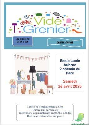 Vide grenier: Sainte Savine - 0