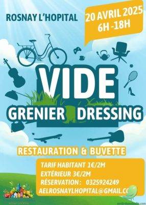 Vide grenier dressing Rosnay L&rsquo;Hôpital - 0