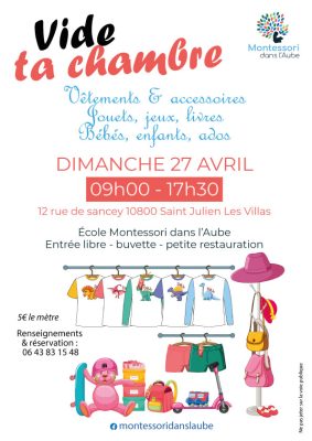 Vide ta chambre – Ecole Montessori - 0