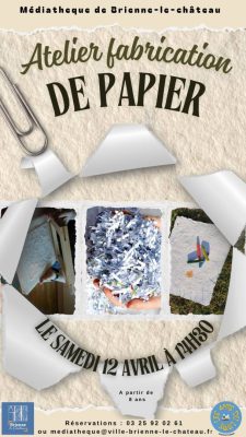 Atelier fabrication de papier - 0