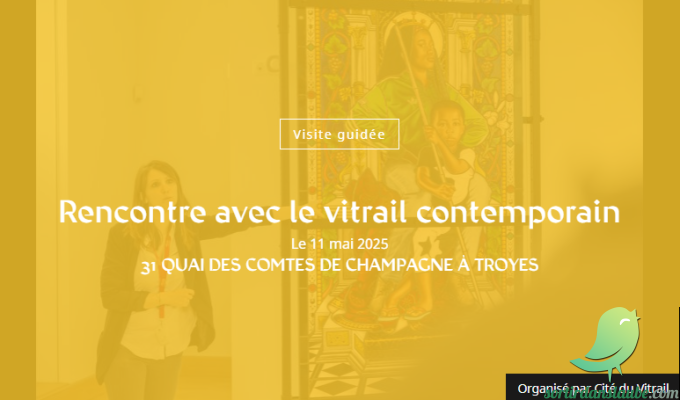 Rencontre avec le vitrail contemporain - 0