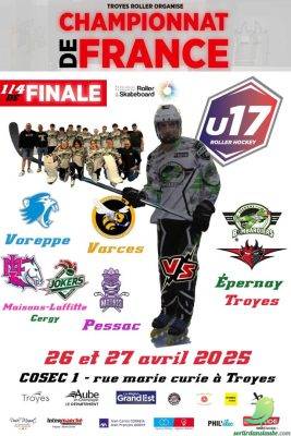 Roller Hockey – 1/4 de finales du championnat U17 - 0