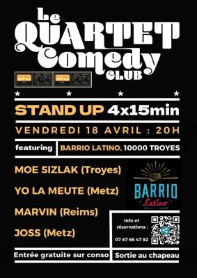Quartet Comedy Club au Barrio Latino - 0