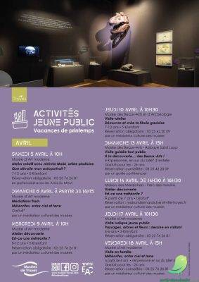 Les vacances aux Musées. - 0