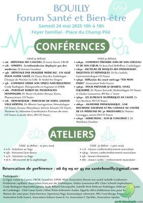 FORUM SANTÉ & BIEN-ÊTRE BOUILLY - 1