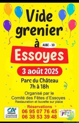 Vide grenier: Essoyes - 0
