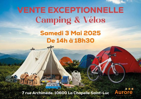 Vente exceptionnelle de camping & vélos - 0