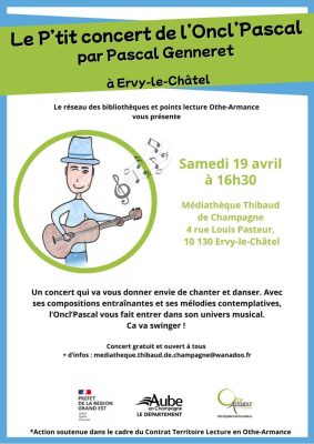 Le P&rsquo;tit Concert de l&rsquo;Oncl&rsquo;Pascal - 0