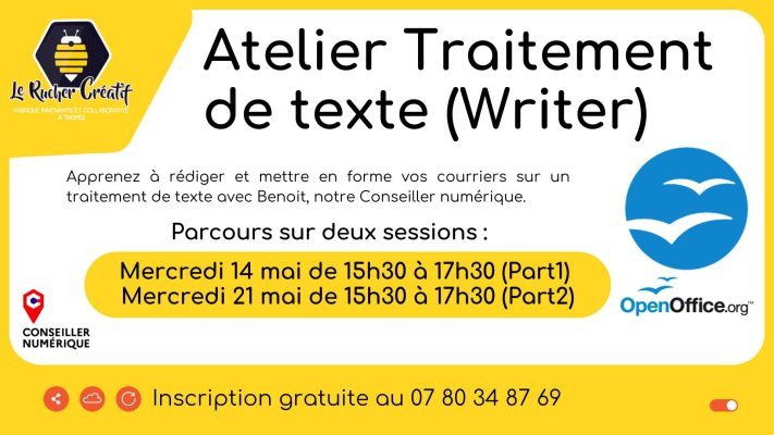 Atelier Traitement de texte (Writer) - 0