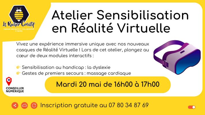 Atelier Sensibilisation avec la Réalité Virtuelle - 0
