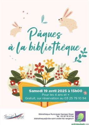 Pâques à la bibliothèque. - 0