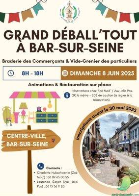 Braderie des commerçants et vide grenier - 0