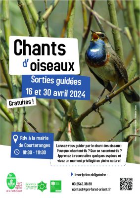  Chants d&rsquo;oiseaux en réserve : Symphonie de Courteranges - 0