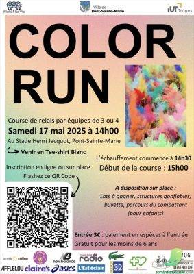 Color Run : Une course haute en couleur à Pont-Sainte-Marie - 0