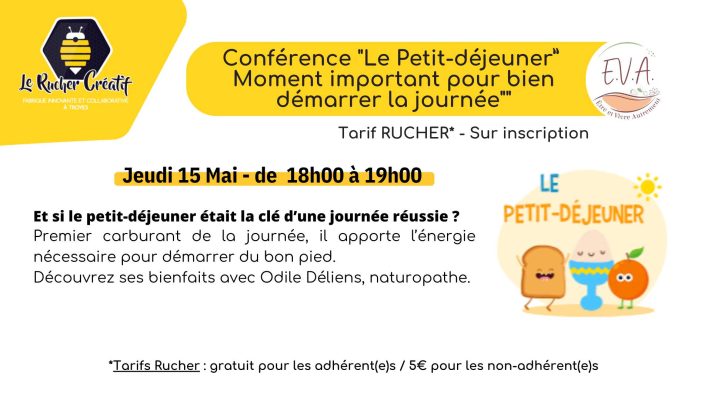 Conférence « Le petit-déjeuner, moment «  - 0
