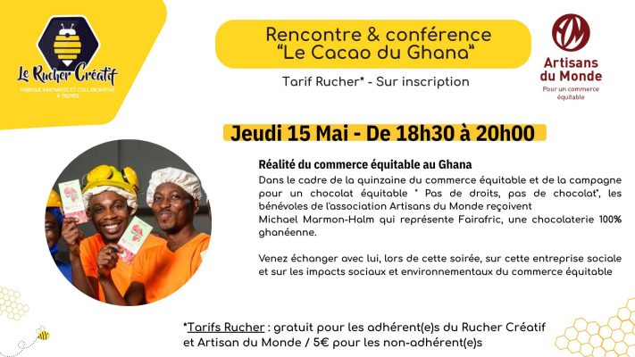 Conférence & Rencontre « Le Cacao du Ghana » - 0