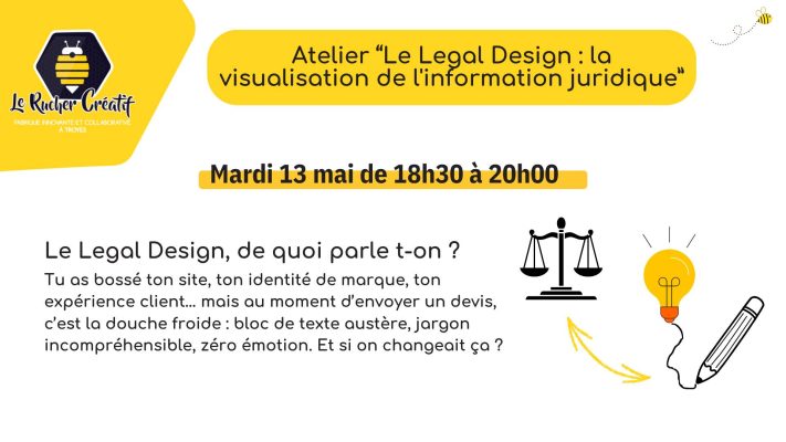 Atelier “Le Legal Design : la visualisation de l&rsquo;information juridique” - 0
