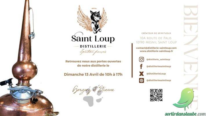Porte ouverte: distillerie Saint Loup - 0