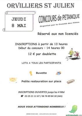 Concours de pétanque: Orvilliers - 0