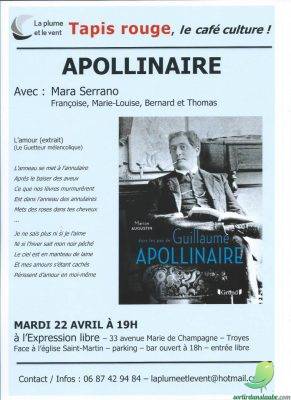 Tapis rouge: Guillaume Apollinaire - 0