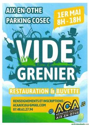 Vide grenier: Aix en Othe - 0