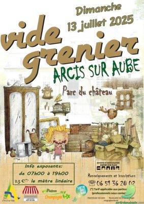 Vide grenier: Arcis - 0