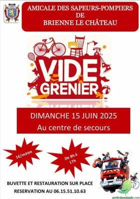Vide grenier: Brienne le chateau - 0